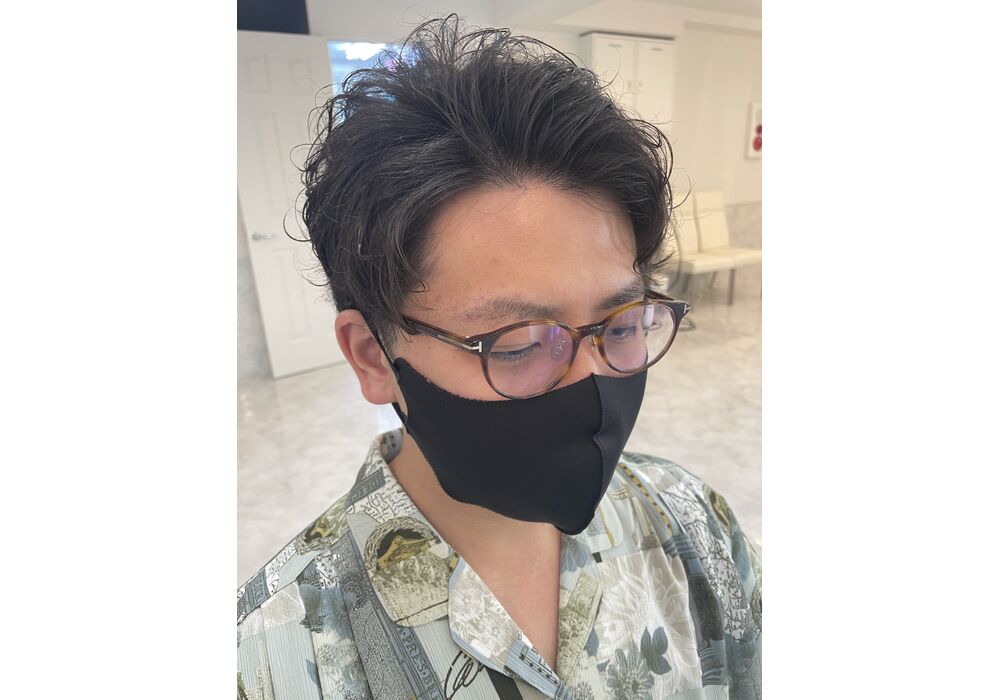 メンズ髪型　写真