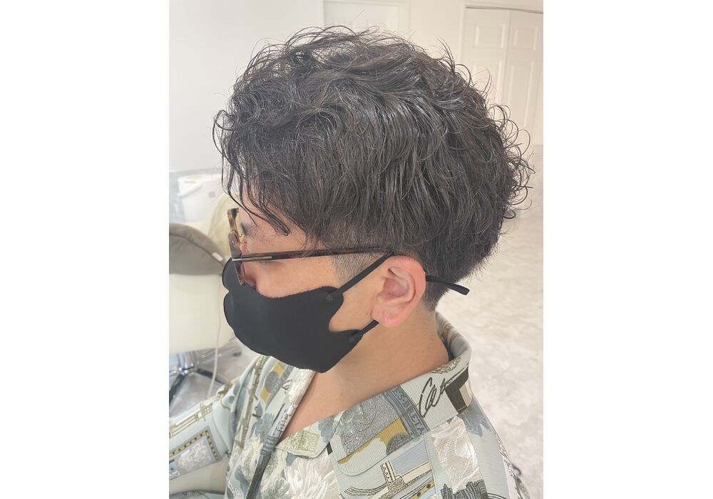 メンズ髪型　写真